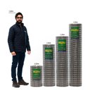 Ver imagem 4 de Tela Soldada Multy Uso 25m (Fio 16 1,65mm / Malha 5x5cm) - Rolo 25m x 1,50m altura