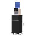 Ver imagem 2 de Armário Multiuso Alaska para Bebedouro com Corrediças Metálicas e Cestos PVC - J&a:Preto