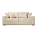 Ver imagem 2 de Sofá Living 3 Lugares Hotello Suede Bege Claro 01 2,00m