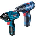 Ver imagem 3 de Kit Parafusadeira Furadeira Gsr 120-li + Chave de Impacto Gdr 120-li Bivolt Bosch-bivolt