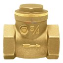 Ver imagem 1 de Valvula de Retenção Horizontal C/ Portinhola - 3/4" Fxf Druck