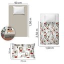Ver imagem 4 de Jogo de Cama Solteiro 180 Fios Fiori - Samuel (7819)