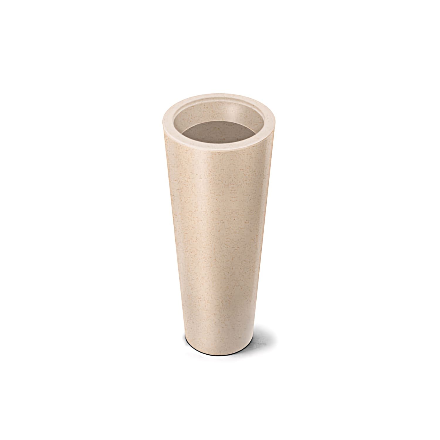 Vaso Polietileno Decorativo Plástico Para Plantas 70 Cm