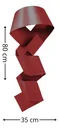 Ver imagem 4 de Decoração Escultura de Parede de Metal Exclusivo no Brasil Home Decor Vermelho