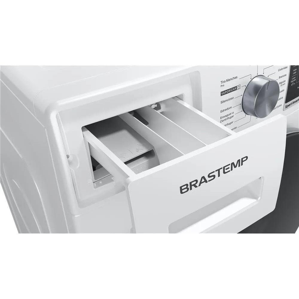 Lava e Seca Brastemp 10kg/6kg Smart Sensor Triplo Vapor Branca Bnc10ab - 127v - 7