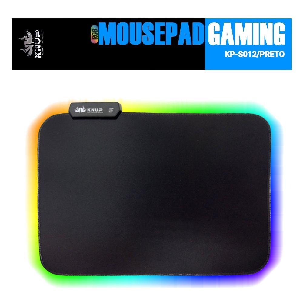 Kit 5 Mouse Pad Gamer Led 7 Cores Impermeável 35X25 Kp S012 ...
