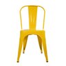 Cadeira Iron Tolix Design Industrial Jantar Cozinha Casa Amarelo - 4