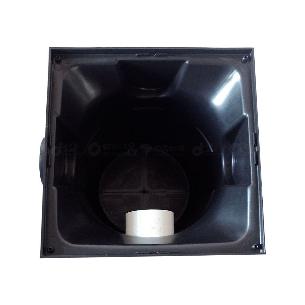Caixa de Gordura Premium Com Cesto 410x410x480mm - Metasul - 6
