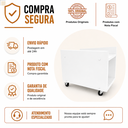 Ver imagem 6 de Suporte para Cpu e Nobreak em MDF Organizador Gabinete Gamer - Branco
