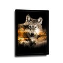 Ver imagem 4 de Quadro Lobo Natureza -- Br Artes