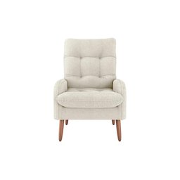 Poltrona Cadeira Descorativo Nantes Original Premium Boucle - 1