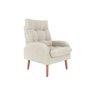 Poltrona Cadeira Descorativo Nantes Original Premium Boucle - 3