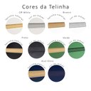 Ver mais imagens de Balcão Buffet Paraty 220 Cm Laca Pés Metal e Palhinha Verde