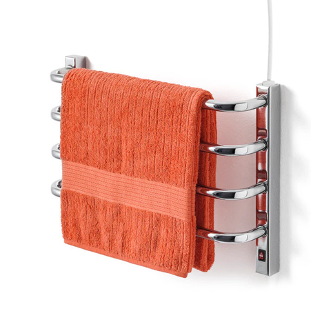 Toalheiro Térmico Pequeno Cromado 220v Fio Superior Direito