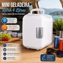 Ver imagem 3 de Geladeira Mini Refrigerador Aquecedor Casa Carro Skin Care Maquiagem Cosmeticos Multiuso 4 Litros 12
