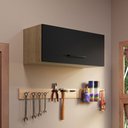 Ver imagem 1 de Armário Aéreo Multiuso 80cm 1 Porta Basculante Agata Madesa