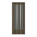 Ver imagem 1 de Porta Sanfonada de PVC Translucido 210cm x 60cm Plastporta Bcf Marrom/Wengue com
