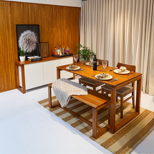 Buffet Aparador 3 Portas 1 Gaveta 140cm Craft 