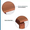 Ver imagem 7 de Buffet Aparador 3 Portas 1 Gaveta 140cm Craft