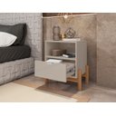 Ver imagem 6 de Mesa de Cabeceira Paris Off White