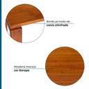 Ver mais imagens de Aparador 120cm Craft Marrom/Garapa