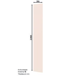 Lateral de Cozinha Modulada Connect Duna Henn - 2