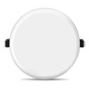 Ver imagem 5 de Luminária Plafon LED 24W Borda Infinita Redonda Luz Amarela Bivolt | Gaya