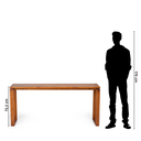 Ver imagem 5 de Aparador 160cm Craft Marrom/Garapa