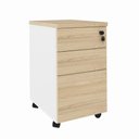 Ver imagem 2 de Gaveteiro Volante com Chave 36 cm X 45 cm com 2 Gavetas e 1 Pasta Suspensa F5 Office
