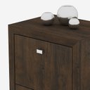 Ver mais imagens de Gaveteiro 2 Gavetas com 1 Gaveta para Pasta Suspensa Me4112 