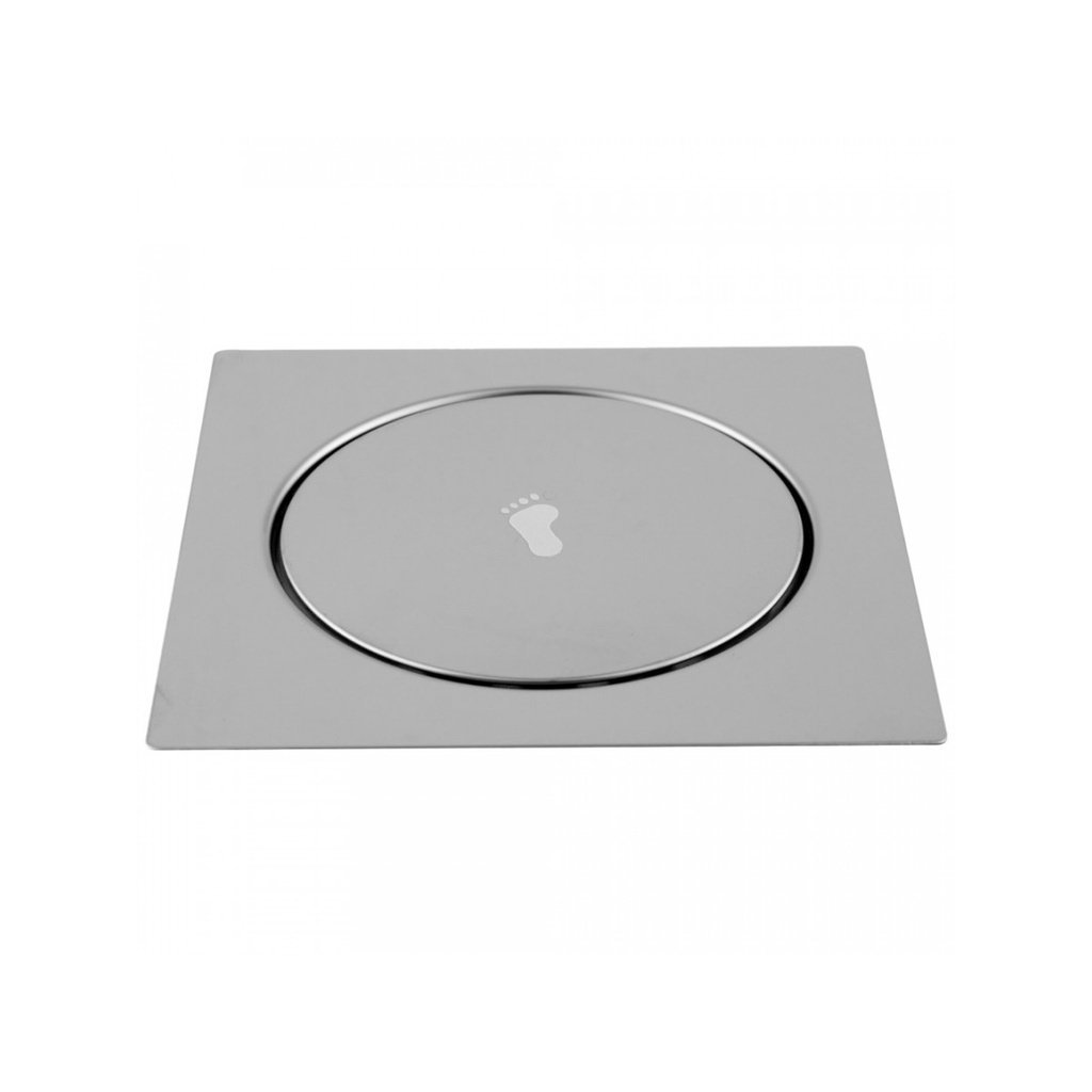 Ralo Click Inox - Cromado - 10x10cm Concept Metais Ralo Inox Cromado 10x10cm - 6