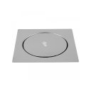Ver imagem 6 de Ralo Click Quadrado 10 Cm Cromado
