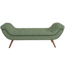 Ver imagem 5 de Kit Cabeceira Cama Box Casal 195 Cm Madrid com Puff Recamier Santorini Bouclê Oliva - Lyam Decor