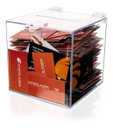 Ver imagem 5 de Urna Acrílico Sorteio Caixa Sugestões Cubo 25 Cm X 25 Cm