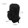 Mochila Escolar Preta All Black - 4