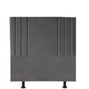 Ver imagem 1 de Cabeceira para Cama Box Solteiro 90 Cm Grécia:cinza Escuro