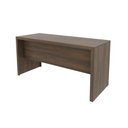 Ver imagem 3 de Escrivaninha Mesa Escritório com Reversível ME4113 3 Gavetas 155cm Rustico