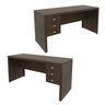Mesa para Escritório 155cm com 3 Gavetas Reversível ME4113 - 7