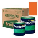 Ver imagem 1 de Brasilux Epoxi Poliamida Comp a + B - Kit Epoxi Cinza N 6,5 Kit 3,6 Litros Tinta para Pisos Epoxi La