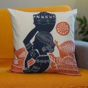 Ver imagem 4 de Kit com 2 Capas para Almofadas Decorativas Africanas