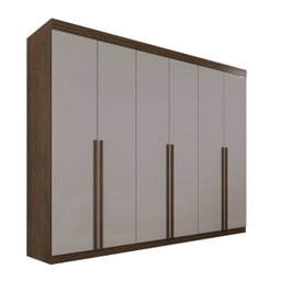 Guarda-roupa Casal 6 Portas 8 Gavetas Florianópolis 100% MDF  - 2