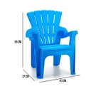 Ver imagem 3 de Conjunto de Mesa e 2 Cadeiras Infantil Americana Azul Color