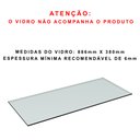 Ver imagem 6 de ARMÁRIO BALCÃO DE APOIO COM PRATELEIRAS M498.B (LOJA, CASA) MUNDI MOVEIS