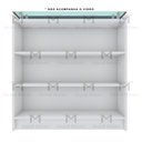 Ver imagem 5 de ARMÁRIO BALCÃO DE APOIO COM PRATELEIRAS M498.B (LOJA, CASA) MUNDI MOVEIS