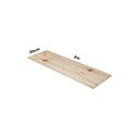 Ver imagem 2 de Painel Chapa Madeira Modulare em Madeira Pinus 2000x300x18 Mm - - 2m X 30cm Co