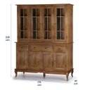 Ver imagem 4 de Cristaleira Arca e Oratório 8 Portas 3 Gavetas 60806 Hannover Linz Móveis