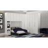 Guarda Roupa Modulado Casal 100% Mdf Branco - 1