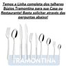 Conjunto 8 Garfos para Torta Búzios Tramontina Talheres em Aço Inox - 4