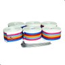 Kit Rede para Volei de Praia com Faixa de Marcação Poste e Varão Rede 8 Metros Sports Mania - Branco - 2