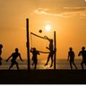 Kit Rede para Volei de Praia com Faixa de Marcação Poste e Varão Rede 8 Metros Sports Mania - Branco - 7